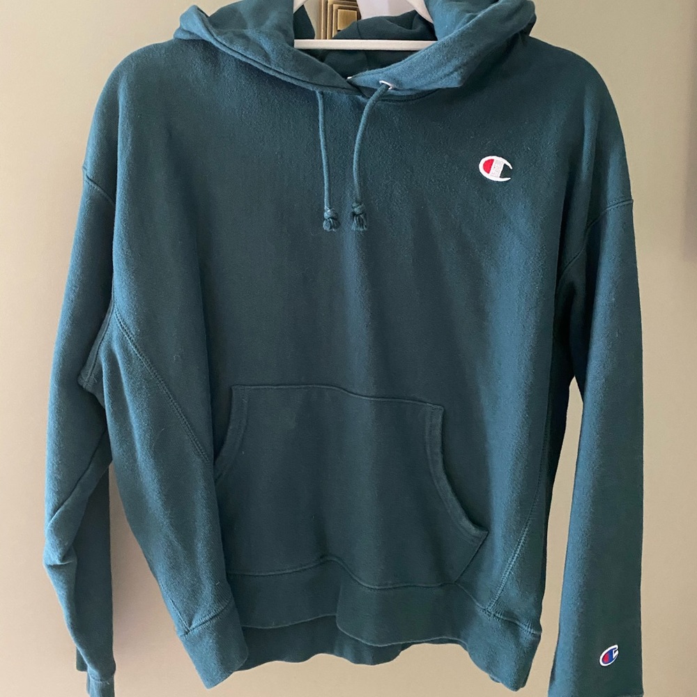Green Champion Hoodie